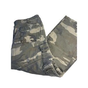 Trail Head Camouflage Cargo Faded Men Pants 40X31 Hunting Outdoor Work‎ Utility